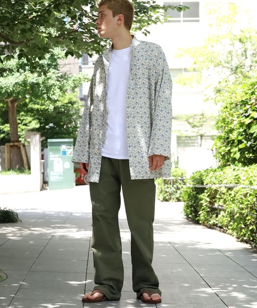 ROOPTOKYO by Hayato Printed China Shirts ブロード総柄 チャイナ