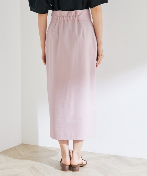 ROPE'（ロペ）の「【今から春まで使える】【洗える】スラブストレッチハイウエストタイトスカート（スカート・レディース・ライトグレー/ベージュ/ブルー系その他4/ピンク・34/36/38/40）」の13枚目の写真