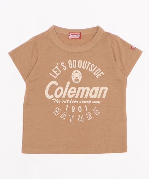COLEMAN（コールマン）の「【Coleman】ランタンロゴプリント半袖TEE（Tシャツ/カットソー・キッズ・ブルー/ベージュ・120/150/100/130/110/140）」の8枚目の写真