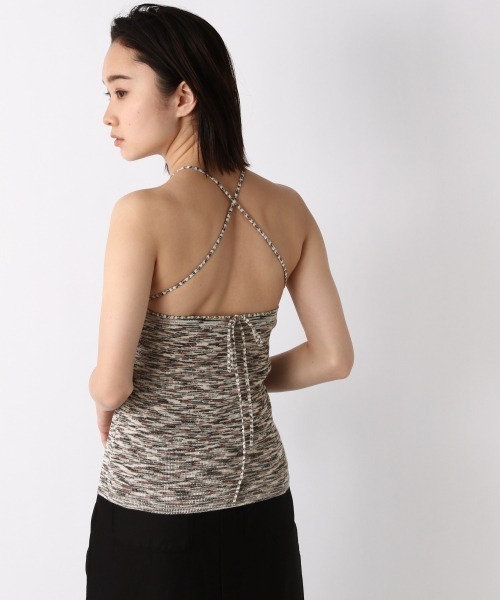 JEANASIS（ジーナシス）の「12Gスペースダイアメスリキャミ/949894（キャミソール・レディース・ブラウン系その他/オレンジ系その他・FREE）」の13枚目の写真