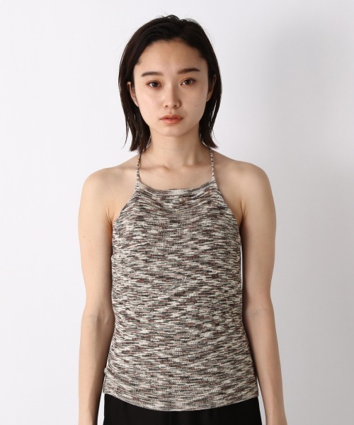 JEANASIS（ジーナシス）の「12Gスペースダイアメスリキャミ/949894（キャミソール・レディース・ブラウン系その他/オレンジ系その他・FREE）」の9枚目の写真