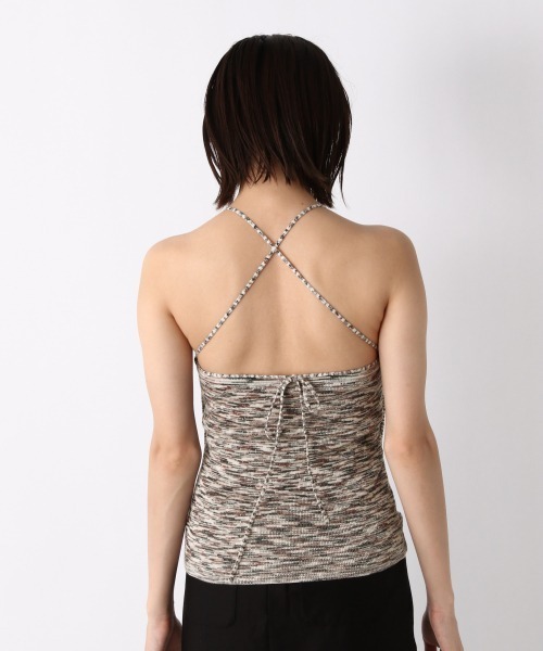 JEANASIS（ジーナシス）の「12Gスペースダイアメスリキャミ/949894（キャミソール・レディース・ブラウン系その他/オレンジ系その他・FREE）」の6枚目の写真