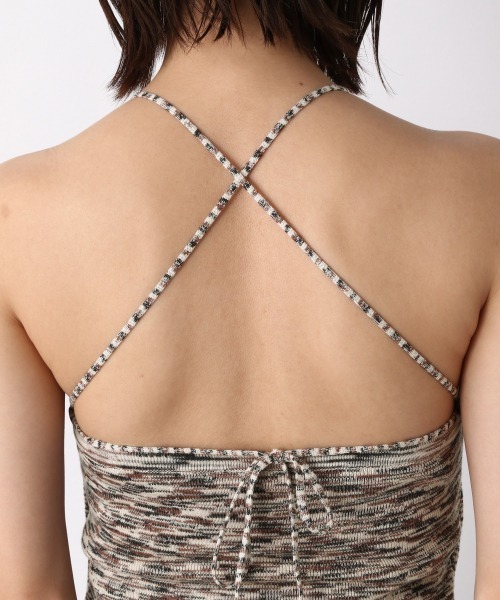 JEANASIS（ジーナシス）の「12Gスペースダイアメスリキャミ/949894（キャミソール・レディース・ブラウン系その他/オレンジ系その他・FREE）」の3枚目の写真