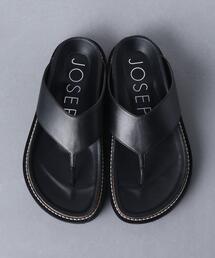 美品 JOSEPH ジョゼフ サンダル アンクルストラップ 37 フラット JOSEPH（ジョセフ）の「＜JOSEPH（ジョセフ）＞アンクル
