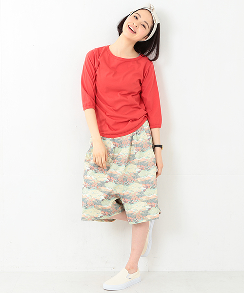 BEAMS BOY(ビームスボーイ)の「【一部予約】BEAMS BOY / 天竺 無地 ボートネック 7分(Tシャツ/カットソー・レディース・ホワイト/グレー/レッド/ブルー系その他/カーキ/ネイビー・ONE SIZE)」の18枚目の写真