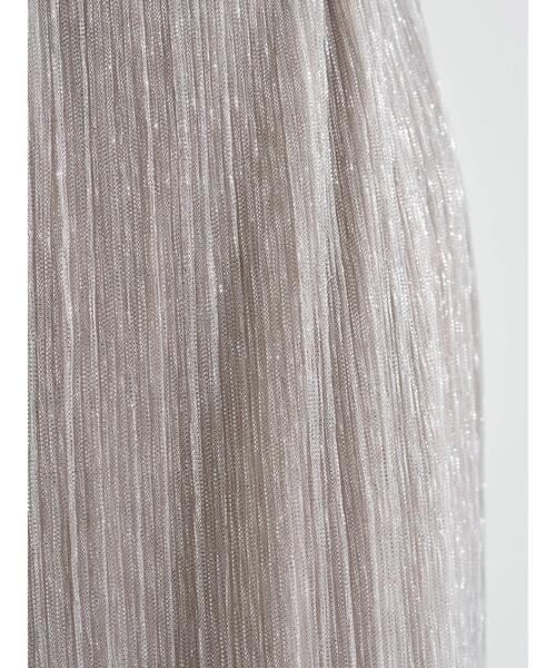 earth music&ecology（アースミュージックアンドエコロジー）の「ランダムプリーツシアーラメスカート ＊（スカート・レディース・オレンジ/ブラック/ライトピンク/シルバー・FREE）」の22枚目の写真