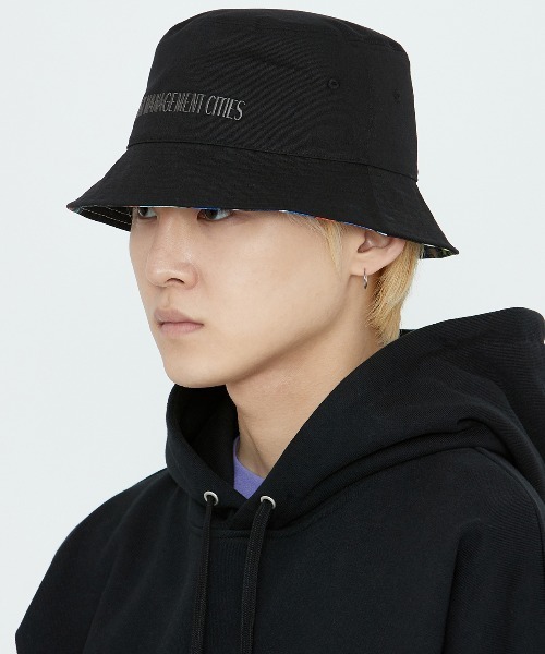 LMCの「【LMC】ARTWORKS PAINTING REVERSIBLE BUCKET HAT / エルエムシー アートワーク ペインティング 総柄 リバーシブル バケットハット(ハット・メンズ・ブラック・FREE)」の6枚目の写真