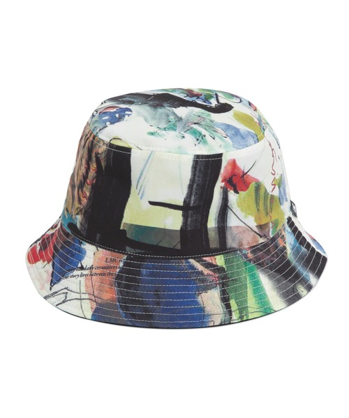 LMCの「【LMC】ARTWORKS PAINTING REVERSIBLE BUCKET HAT / エルエムシー アートワーク ペインティング 総柄 リバーシブル バケットハット(ハット・メンズ・ブラック・FREE)」の9枚目の写真