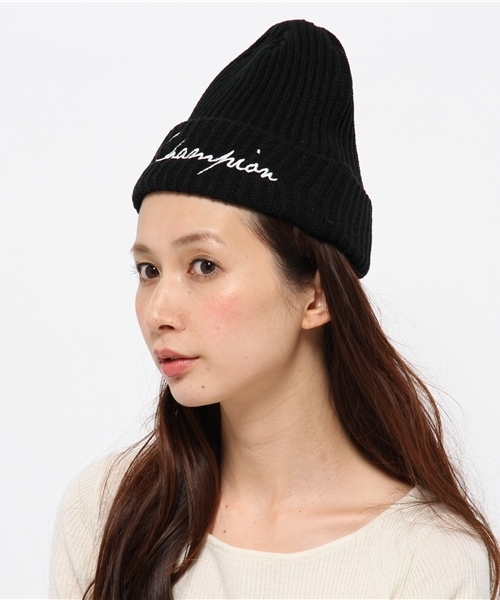 Champion(チャンピオン)の「Champion Knit Cap(ニットキャップ/ビーニー・メンズ・ホワイト/ブラック/ブルー/レッド/グレー・FREE)」の13枚目の写真