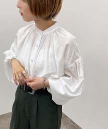 バンドカラーボリュームシャツ【ZOZOTOWN限定アイテム】【6PO】