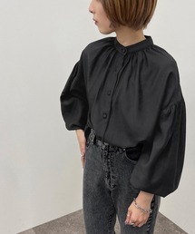 バンドカラーボリュームシャツ【ZOZOTOWN限定アイテム】【6PO】