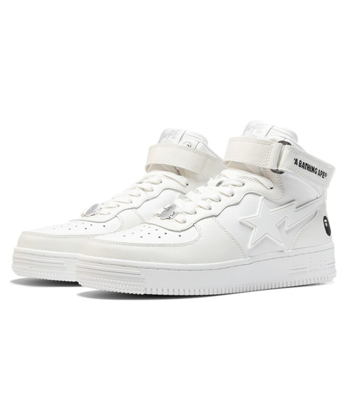A BATHING APE（アベイシングエイプ）の「BAPE STA MID M（スニーカー・メンズ・グリーン/ブルー/ホワイト・13/9/7/12/8.5/8/9.5/10/11）」の2枚目の写真