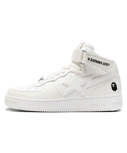 A BATHING APE（アベイシングエイプ）の「BAPE STA MID M（スニーカー・メンズ・グリーン/ブルー/ホワイト・13/9/7/12/8.5/8/9.5/10/11）」の4枚目の写真