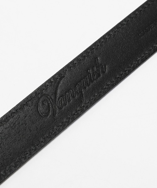 VANQUISH（ヴァンキッシュ）の「DOUBLE LOOP BELT ～JAPAN MADE～（ベルト・メンズ・ブラック/ブラック系その他・FREE）」の11枚目の写真