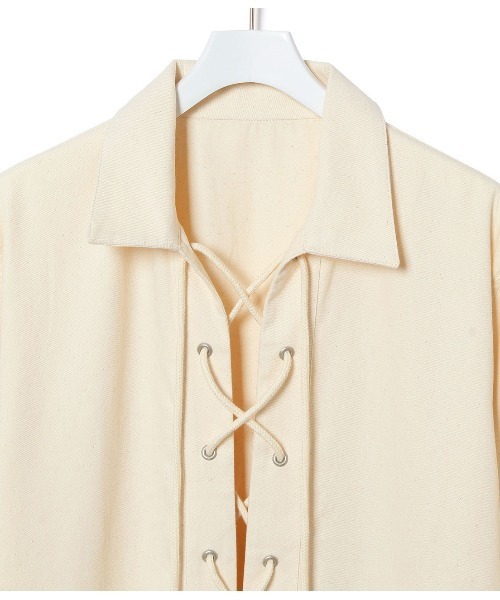 BASERANGE（ベースレンジ）の「【BASERANGE】BAYOU DRESS（ワンピース・レディース・オフホワイト・S）」の6枚目の写真