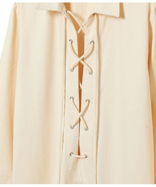 BASERANGE（ベースレンジ）の「【BASERANGE】BAYOU DRESS（ワンピース・レディース・オフホワイト・S）」の7枚目の写真