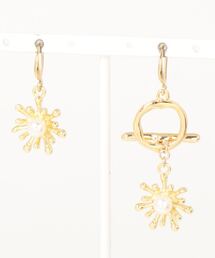 【Belle】アシメトリーマンテルピアス(MA)