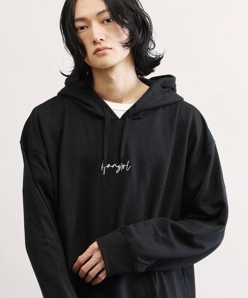KANGOL(カンゴール)の「KANGOL / カンゴール 別注 コラボ オーバーサイズ 裏毛 プルオーバー パーカー(パーカー・メンズ・ブルー系その他/ベージュ系その他/ホワイト系その他2/ブラック系その他2/ベージュ系その他2/ホワイト/ブルー/ブラック系その他/ホワイト系その他/ホワイト系その他3/ブラック系その他3/ブルー系その他2/ブラック/ベージュ・LARGE/SMALL/X-LARGE/MEDIUM)」の8枚目の写真