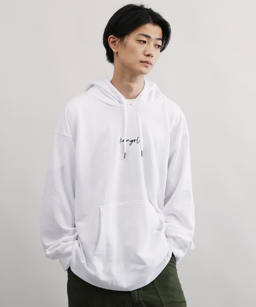 KANGOL(カンゴール)の「KANGOL / カンゴール 別注 コラボ オーバーサイズ 裏毛 プルオーバー パーカー(パーカー・メンズ・ブルー系その他/ベージュ系その他/ホワイト系その他2/ブラック系その他2/ベージュ系その他2/ホワイト/ブルー/ブラック系その他/ホワイト系その他/ホワイト系その他3/ブラック系その他3/ブルー系その他2/ブラック/ベージュ・LARGE/SMALL/X-LARGE/MEDIUM)」の21枚目の写真