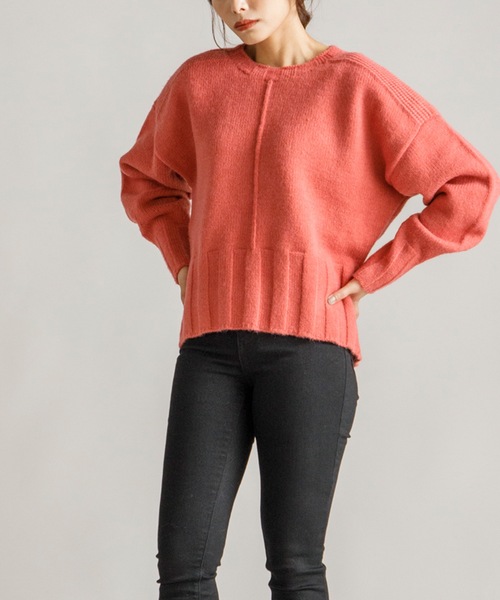 Emma Taylor（エマテイラー）の「もちもちクルーネックニット（ニット