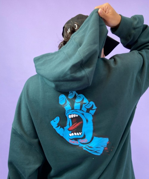 SANTA CRUZ（サンタクルーズ）の「【ZOZOTOWN限定アイテム】SANTACRUZ/サンタクルーズオーバーサイズ バックプリントパーカー 502213309（パーカー・メンズ・ブラック/ホワイト/グリーン/グレー・M/XL/L/XXL）」の17枚目の写真