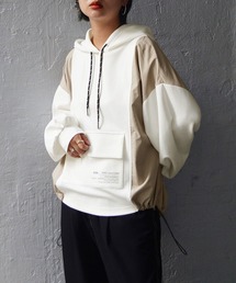 179/WG | ドッキングフードプルオーバー(パーカー)