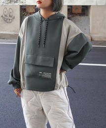 179/WG | ドッキングフードプルオーバー(パーカー)