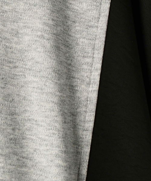 179/WG(イチナナキュウダブルジー)の「ドッキングフードプルオーバー(パーカー・レディース・グレー/オフホワイト/グリーン・FREE)」の17枚目の写真