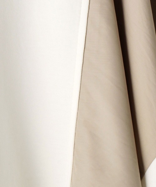 179/WG(イチナナキュウダブルジー)の「ドッキングフードプルオーバー(パーカー・レディース・グレー/オフホワイト/グリーン・FREE)」の6枚目の写真