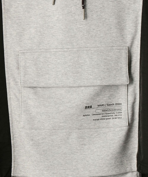 179/WG(イチナナキュウダブルジー)の「ドッキングフードプルオーバー(パーカー・レディース・グレー/オフホワイト/グリーン・FREE)」の16枚目の写真