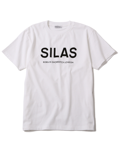 SILAS（サイラス）の「S/S TEE SHORDITCH（Tシャツ/カットソー・メンズ・ホワイト/アッシュ/ネイビー・MEDIUM/SMALL/LARGE/X-LARGE）」の2枚目の写真