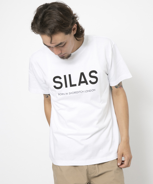 SILAS（サイラス）の「S/S TEE SHORDITCH（Tシャツ/カットソー・メンズ・ホワイト/アッシュ/ネイビー・MEDIUM/SMALL/LARGE/X-LARGE）」の4枚目の写真