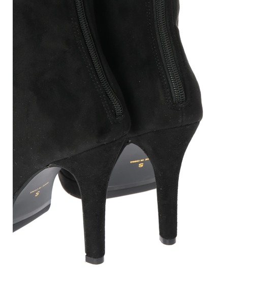 DURAS（デュラス）の「美脚スエードロングブーツ（ブーツ・レディース・ブラック・SMALL/MEDIUM）」の7枚目の写真