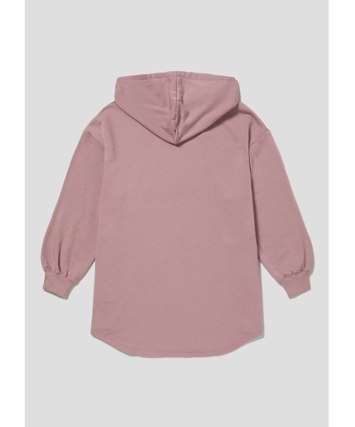 Design Tshirts Store graniph（デザイン　ティーシャツ　ストア　グラニフ）の「スヌーピーとルーシー(ピーナッツ)｜オーバーサイズパーカー（パーカー・レディース・ピンク・FREE）」の9枚目の写真