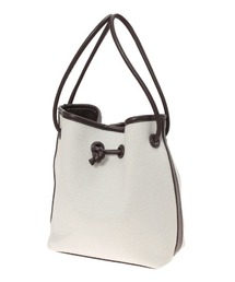 fifth | パイピング切り替え巾着バッグ(ハンドバッグ)