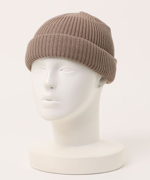RACAL（ラカル）の「【Racal】Roll Knit Cap RL-18-935（ニットキャップ/ビーニー・メンズ・ブラック/ベージュ/グレー/ネイビー/チャコールグレー/オレンジ/オリーブ/アイボリー/サックスブルー/ブルー/Mustard/レッド/ブラウン/グリーン/パープル/ライトベージュ/ライトグレー/ゴールド/グレイッシュベージュ・FREE）」の9枚目の写真