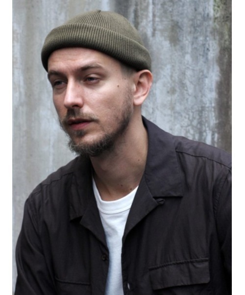 RACAL（ラカル）の「【Racal】Roll Knit Cap RL-18-935（ニットキャップ/ビーニー・メンズ・ブラック/ベージュ/グレー/ネイビー/チャコールグレー/オレンジ/オリーブ/アイボリー/サックスブルー/ブルー/Mustard/レッド/ブラウン/グリーン/パープル/ライトベージュ/ライトグレー/ゴールド/グレイッシュベージュ・FREE）」の10枚目の写真