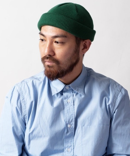 RACAL（ラカル）の「【Racal】Roll Knit Cap RL-18-935（ニットキャップ/ビーニー・メンズ・ブラック/ベージュ/グレー/ネイビー/チャコールグレー/オレンジ/オリーブ/アイボリー/サックスブルー/ブルー/Mustard/レッド/ブラウン/グリーン/パープル/ライトベージュ/ライトグレー/ゴールド/グレイッシュベージュ・FREE）」の11枚目の写真