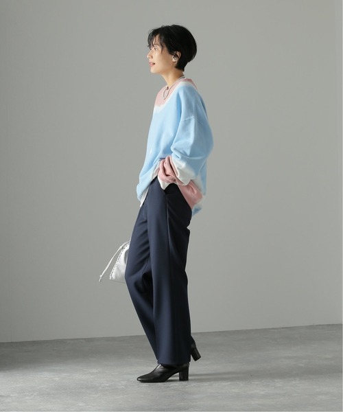 NOMA t.d.（ノーマティーディー）の「【NOMA t.d./ノーマティーディー】Hand Dye Twist Sweat：スウェット（スウェット・レディース・ブルー・MEDIUM）」の11枚目の写真