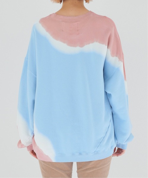 NOMA t.d.（ノーマティーディー）の「【NOMA t.d./ノーマティーディー】Hand Dye Twist Sweat：スウェット（スウェット・レディース・ブルー・MEDIUM）」の20枚目の写真