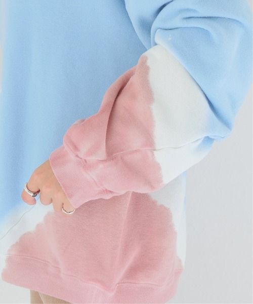 NOMA t.d.（ノーマティーディー）の「【NOMA t.d./ノーマティーディー】Hand Dye Twist Sweat：スウェット（スウェット・レディース・ブルー・MEDIUM）」の18枚目の写真