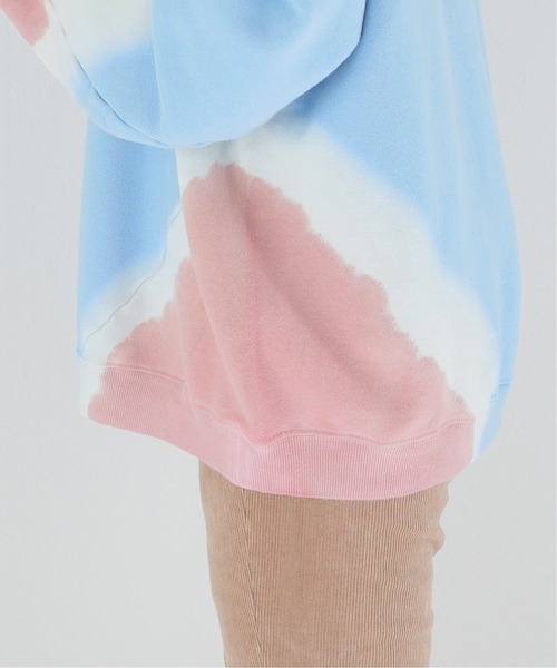 NOMA t.d.（ノーマティーディー）の「【NOMA t.d./ノーマティーディー】Hand Dye Twist Sweat：スウェット（スウェット・レディース・ブルー・MEDIUM）」の10枚目の写真