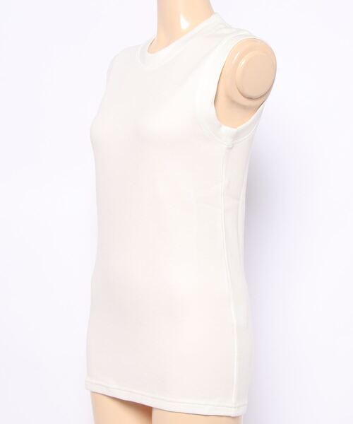 SHEL'TTER ORIGINAL(シェルターオリジナル)の「【Giboulee】CREW NS(タンクトップ・レディース・ホワイト・FREE)」の2枚目の写真