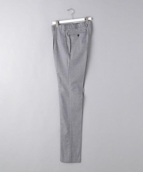 UNITED ARROWS(ユナイテッドアローズ)の「<UNITED ARROWS> ハウンドトゥース サイド エラスティック パンツ R-MODEL(スラックス・メンズ・グレー・46/42/44/48/52/50)」の1枚目の写真