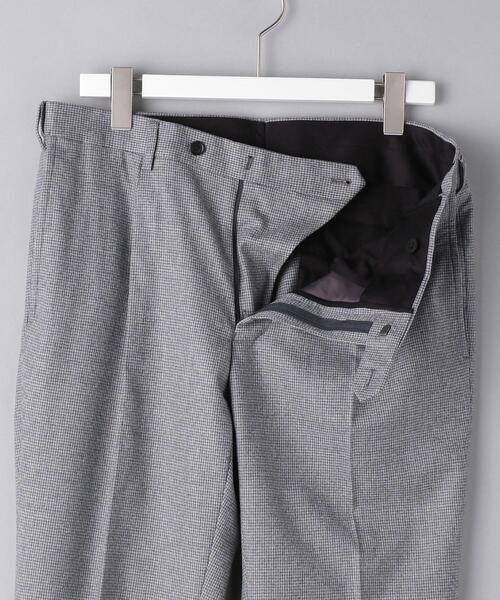 UNITED ARROWS(ユナイテッドアローズ)の「<UNITED ARROWS> ハウンドトゥース サイド エラスティック パンツ R-MODEL(スラックス・メンズ・グレー・46/42/44/48/52/50)」の3枚目の写真