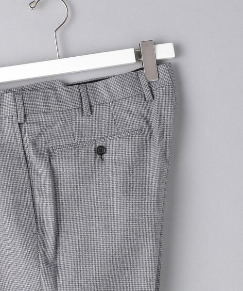 UNITED ARROWS(ユナイテッドアローズ)の「<UNITED ARROWS> ハウンドトゥース サイド エラスティック パンツ R-MODEL(スラックス・メンズ・グレー・46/42/44/48/52/50)」の6枚目の写真