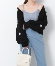 Heather | プチ刺繍ロゴキャミソール　239253(キャミソール)