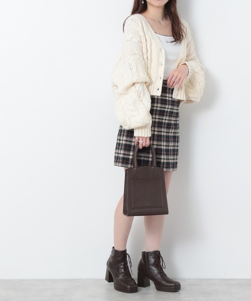 Heather（ヘザー）の「プチ刺繍ロゴキャミソール　239253（キャミソール・レディース・ホワイト/ブラック/ブルー・FREE）」の8枚目の写真