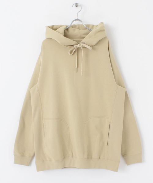 EKAL（エカル）の「EKAL　コハニングスウェットフーディー（パーカー・メンズ・チャコールグレー/ベージュ・SMALL/MEDIUM/LARGE）」の11枚目の写真