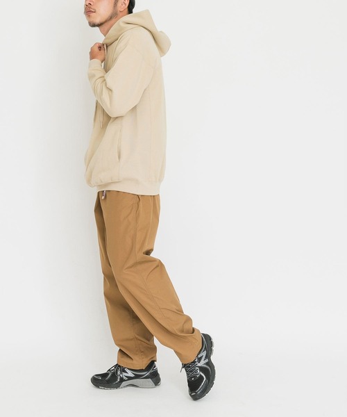 EKAL（エカル）の「EKAL　コハニングスウェットフーディー（パーカー・メンズ・チャコールグレー/ベージュ・SMALL/MEDIUM/LARGE）」の5枚目の写真